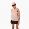 camiseta de nnormal de tirantes para mujer rosa