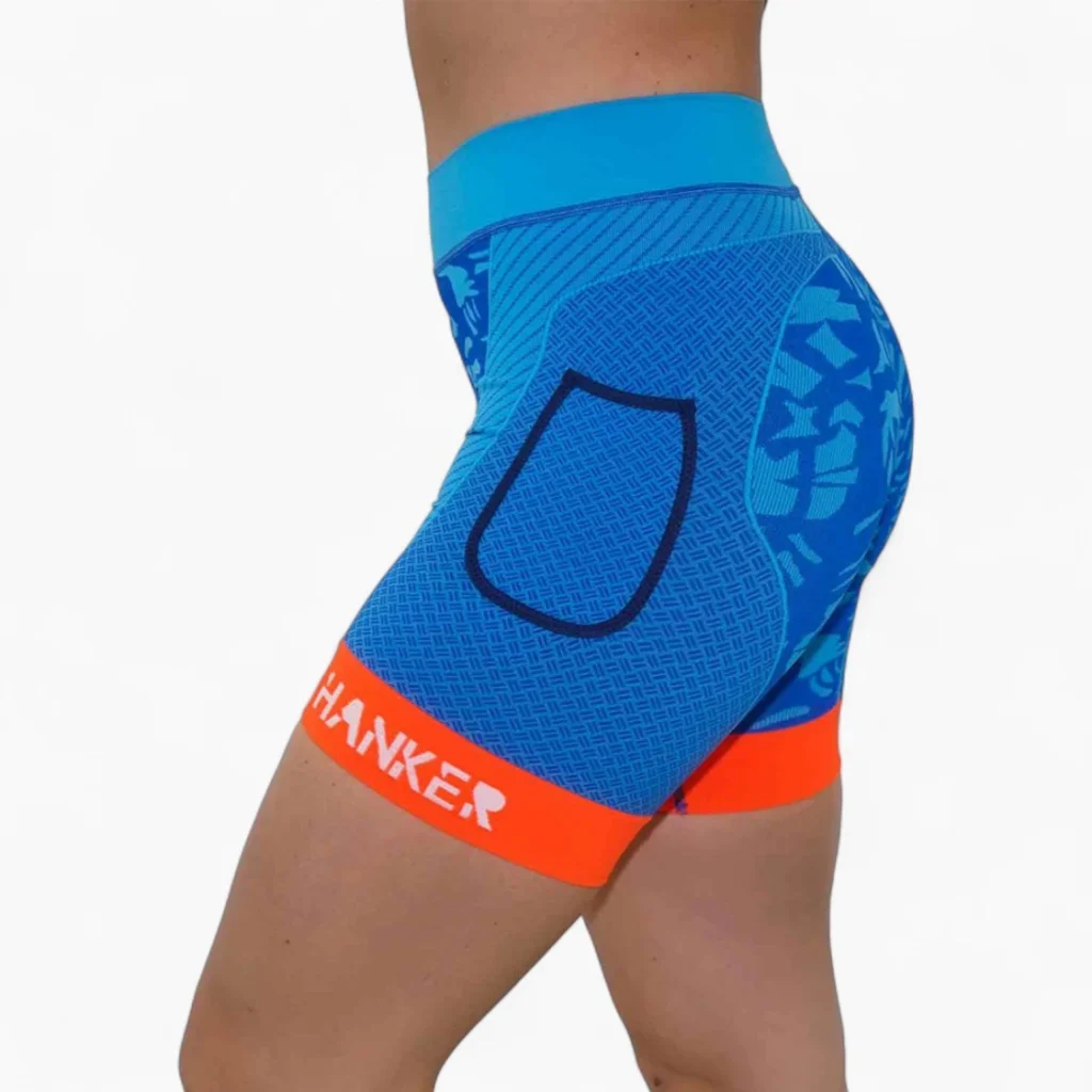 malla corta de hanker modelo shiwa para mujer