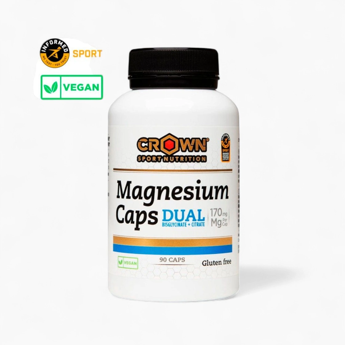 capusas de magnesio de crown