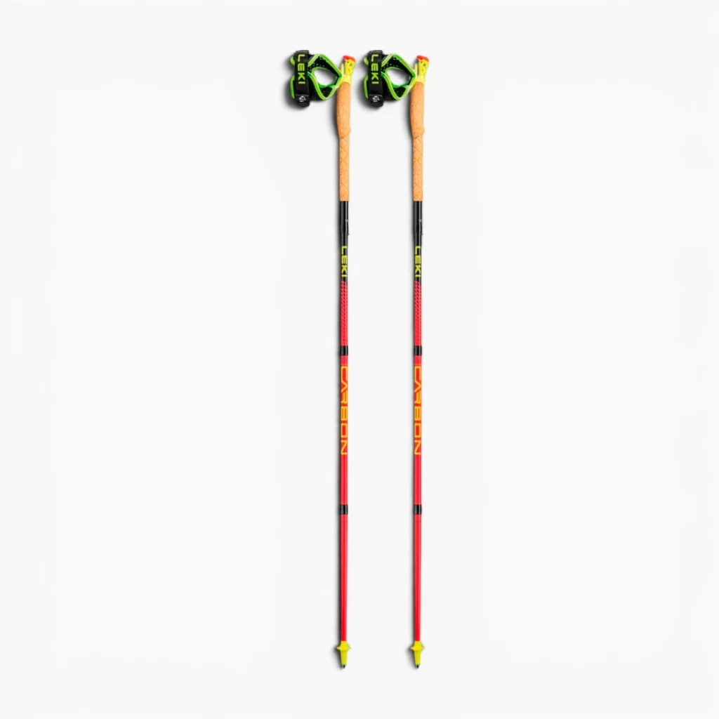 baston leki ultra trail fx one rojo