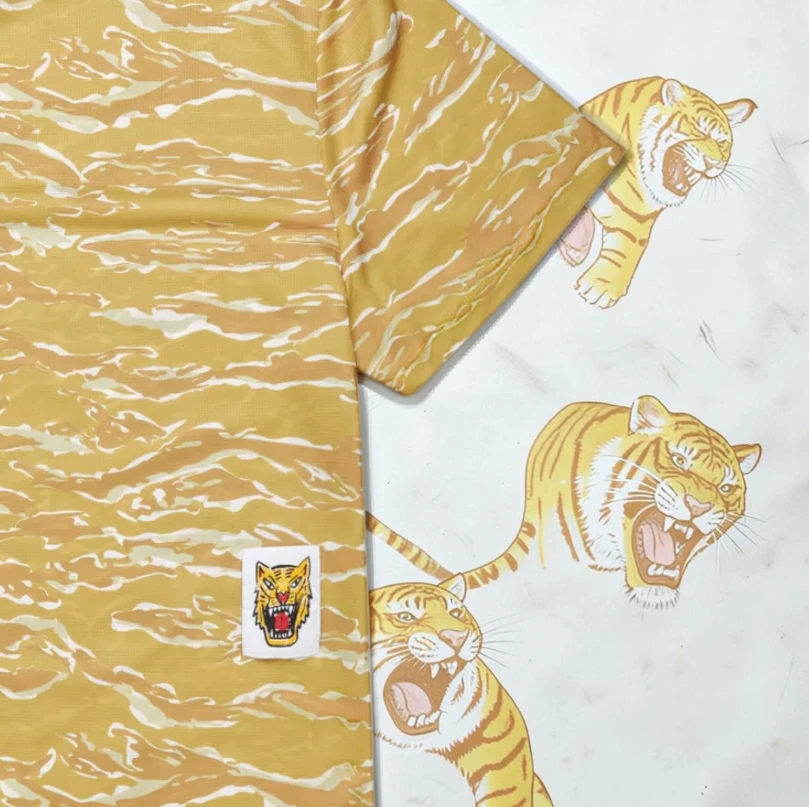 camiseta saysky tiger