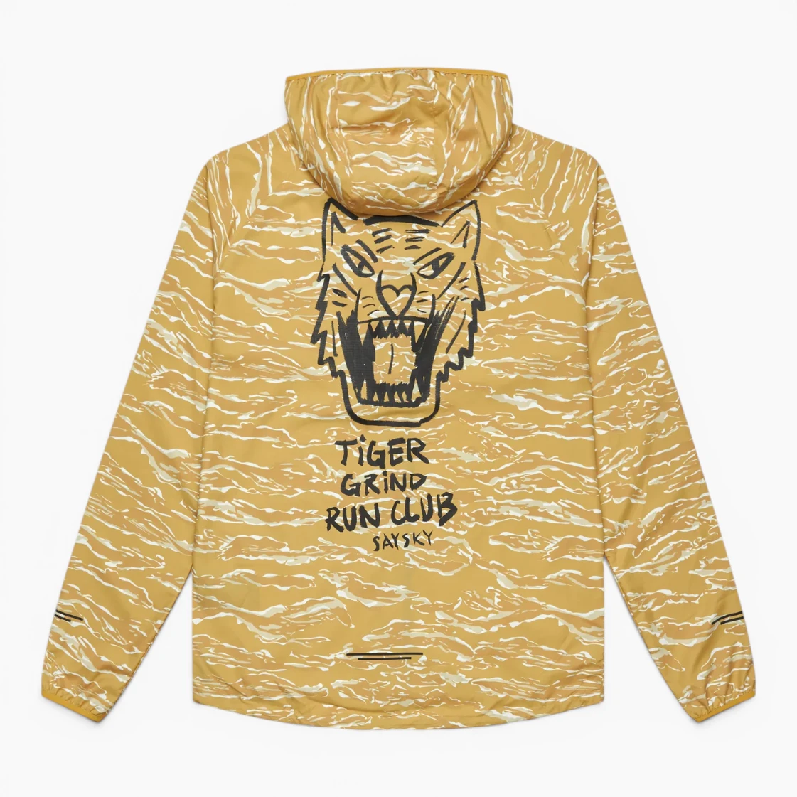 Chaqueta SAYSKY Tiger Pace Jacket Yellow Camo para running