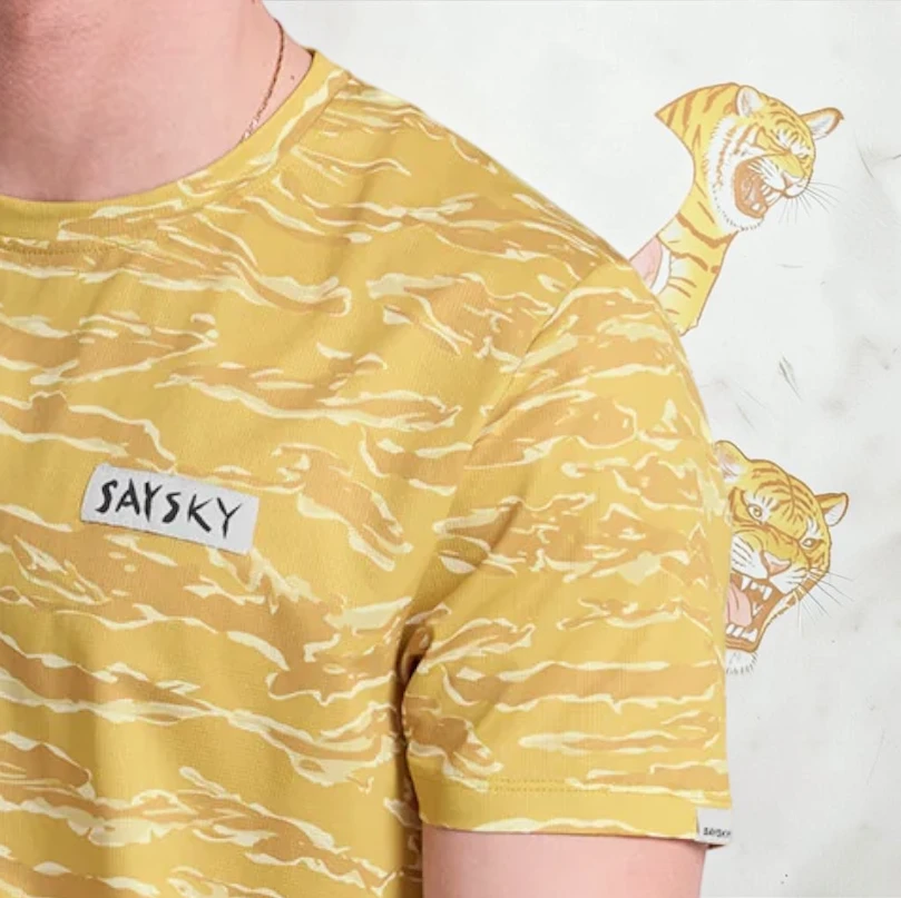 camiseta saysky tiger