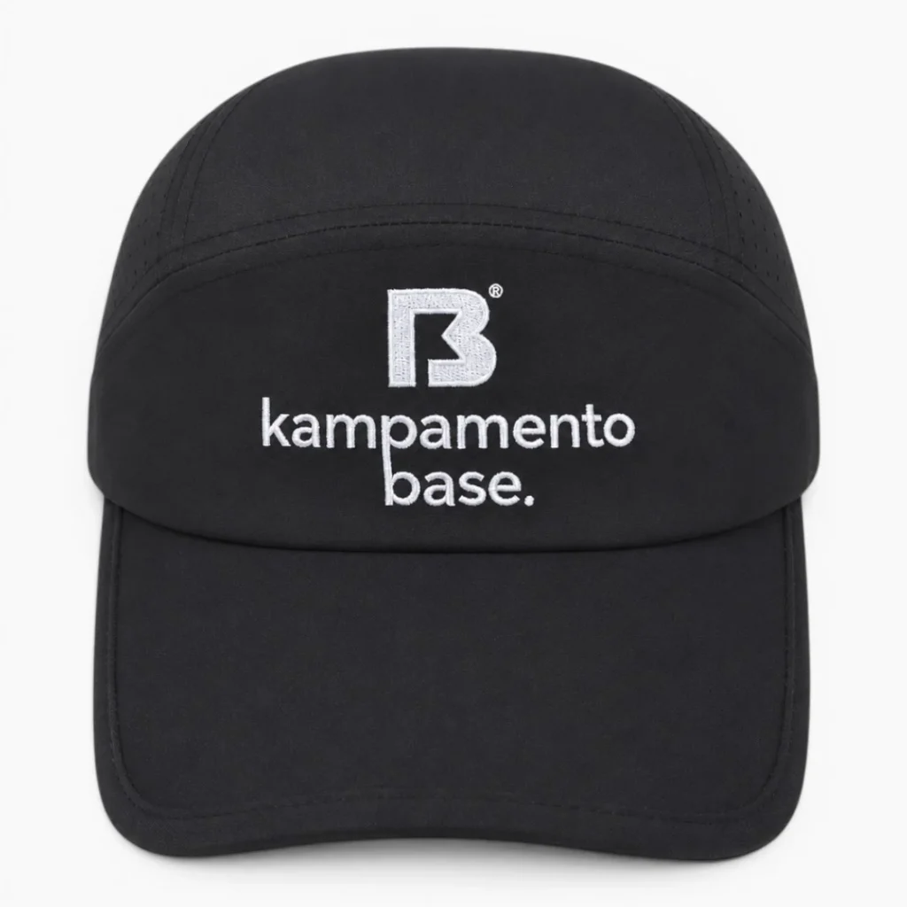 gorras para trail running de edicion limitada de kampamento base