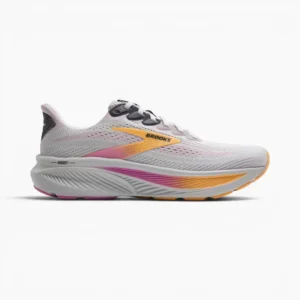 ZAPATILLA BROOKS GHOST 17 GRIS Y ROSA - OUTLET