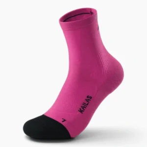 KAILAS FUGA MID-CUT TRAIL RUNNING SOCKS ELECTRIC PINK