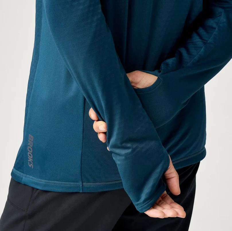 Tejido de la sudadera Brooks Momentum Thermal Hoodie
