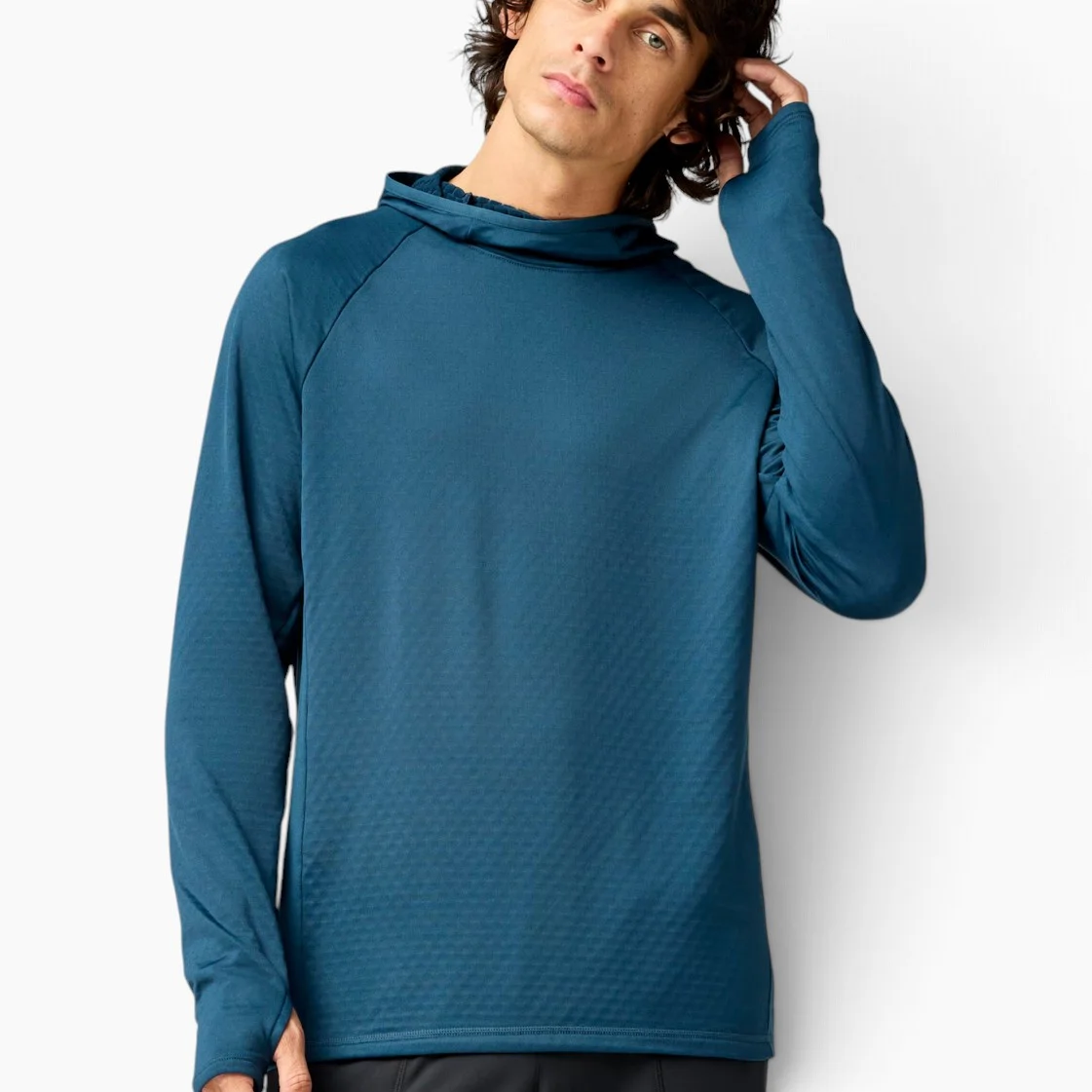Sudadera Brooks Momentum Thermal Hoodie Hombre para running