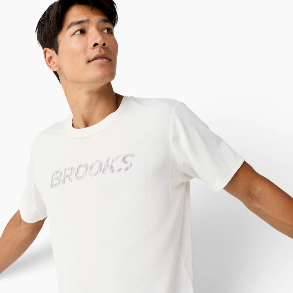 BROOKS DASH REFLECTIVE SHORT SLEEVE HOMBRE - Imagen 2