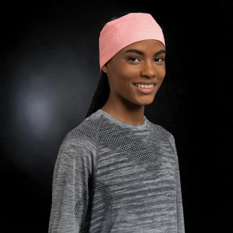 Detalle reflectante 360 grados del gorro BUFF DryFlx
