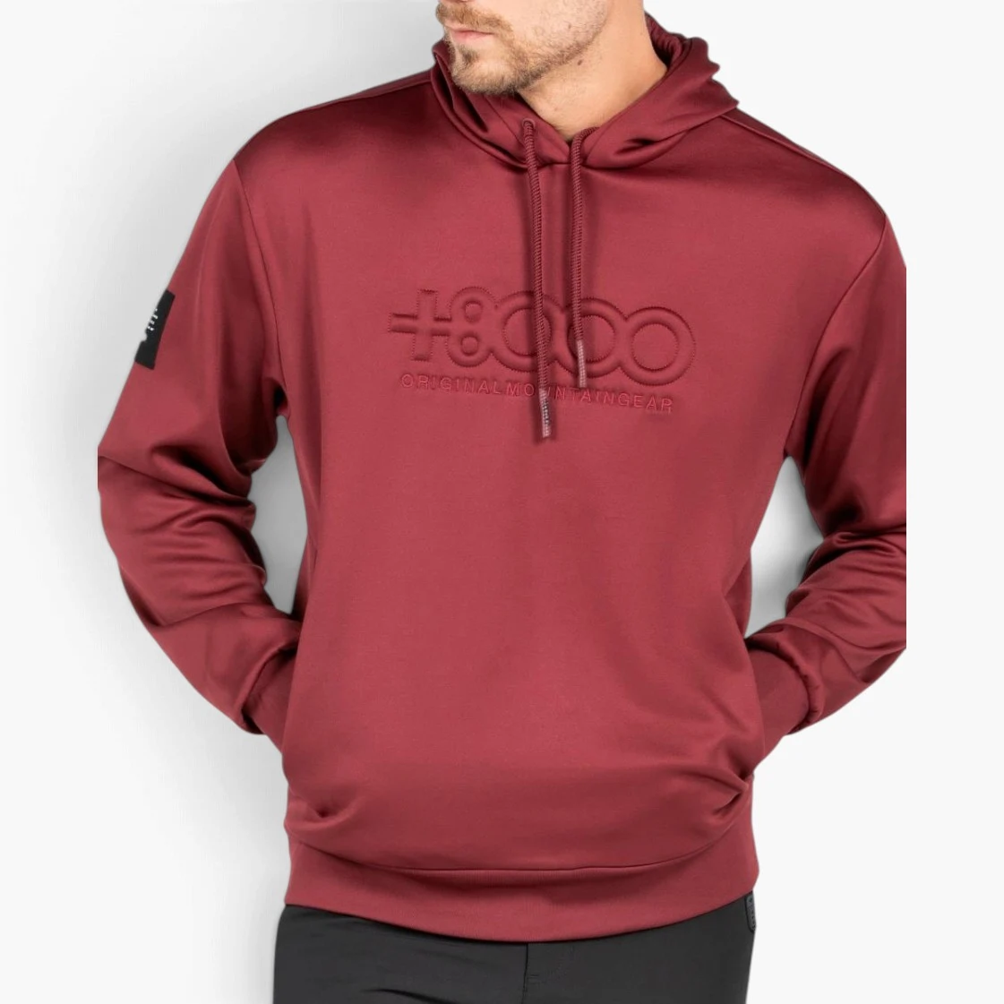 sudadera para hombre absol de +8000 con capucha